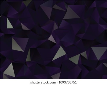 Graphic resource for your design works. Creative abstract background. Polygonal vector clip art with triangles. The best template for your artworks.

