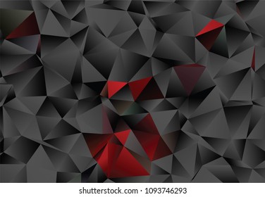 Graphic resource for your design works. Creative abstract background. Polygonal vector clip art with triangles. The best template for your artworks.
