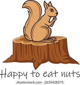 Graphic Resources for Squirrel Vector Illustration 