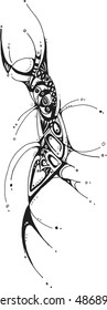 Graphic scorpion
