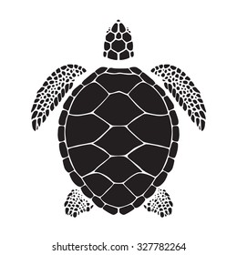 16,720 Turtle silhouette Stock Illustrations, Images & Vectors ...