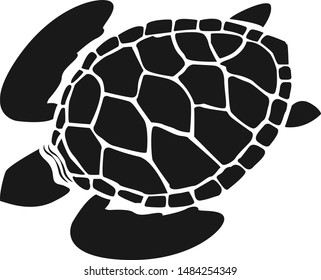 graphic sea turtle,vector illustration of sea turtle