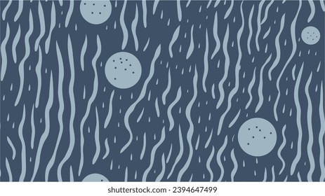 Graphic seamless vector pattern with dotted lines. Decorative design in abstract style with triangles.