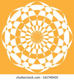 Graphic shape intersection vector