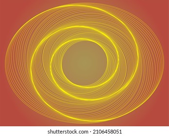 Un gráfico que muestra un óvalo obtenido por escalado y rotación de una figura geométrica.