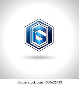 graphic sign, hexagon