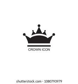 Graphic simple form of the royal crown on an isolated background. Symbols of power are the emperor, the queen, the princess. Insulated jewelry. Vector illustration. Logotype, Logo