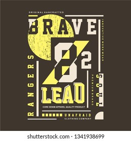 graphic slogan text typography design vector for printed t shirt and other use