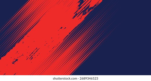 Semitono de velocidad gráfica sobre fondo blanco. Vector puntos brillo o semitono brillo patrón textura Pop Arte. Arte vectorial. eps 10