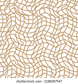 graphic square wave pattern vector seamless pattern modern stylish texture abstract grid background