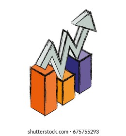 Graphic stats growing 3d