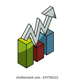 Graphic stats growing 3d
