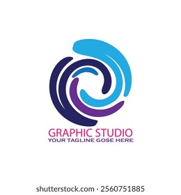 Graphic Studio Logo Template Design