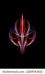Graphic symbol abstract design art