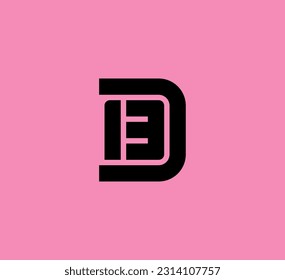 Símbolo gráfico para la identidad empresarial. Número 13 y letra D Diseño del logotipo. D13 o 13D - Signo de vector universal elegante.