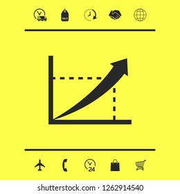 Graphic symbol icon. Graphic elements for your design