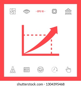 Graphic symbol icon. Graphic elements for your design