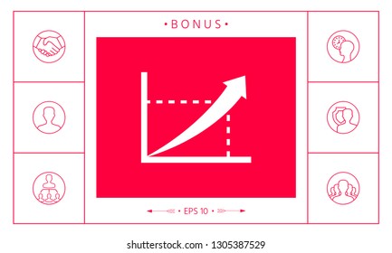 Graphic symbol icon. Graphic elements for your design