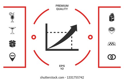Graphic symbol icon. Graphic elements for your design