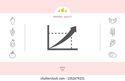 Graphic symbol icon. Graphic elements for your design