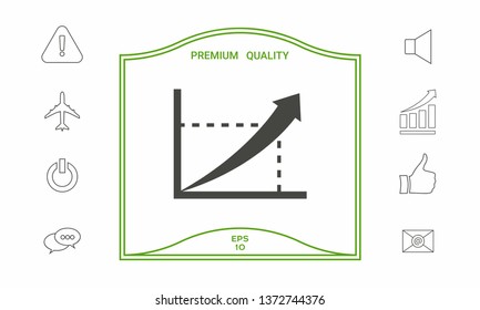 Graphic symbol icon. Graphic elements for your design