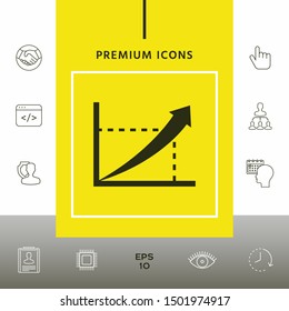 Graphic symbol icon. Graphic elements for your design