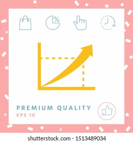 Graphic symbol icon. Graphic elements for your design