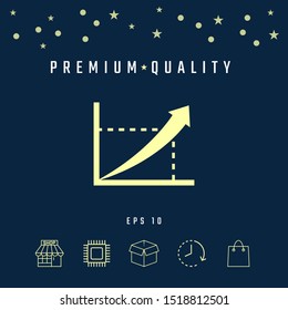 Graphic symbol icon. Graphic elements for your design