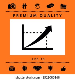 Graphic symbol icon. Graphic elements for your design