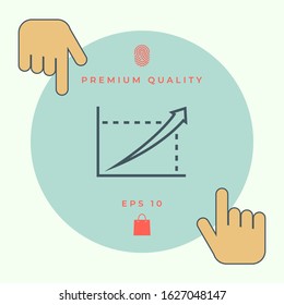Graphic symbol icon. Graphic elements for your design