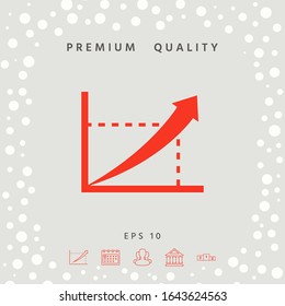 Graphic symbol icon. Graphic elements for your design