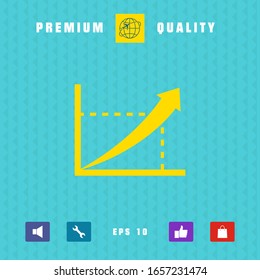 Graphic symbol icon. Graphic elements for your design