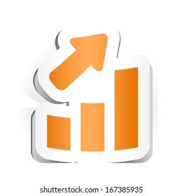 Graphic Symbol with Paper Design.