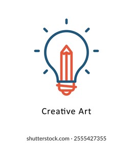 Graphic Tab Vector Two Colors Outline Icon. Eps file 10