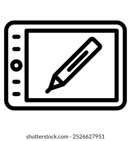 Gráfico Tablet ícone Freelancer ilustração de vetor