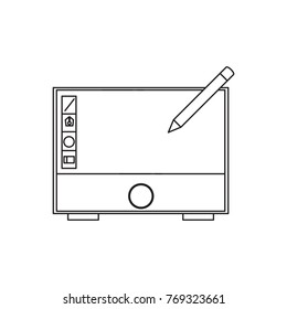 graphic tablet icon