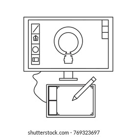 graphic tablet icon