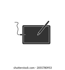 Graphic tablet icon design template vector illustration