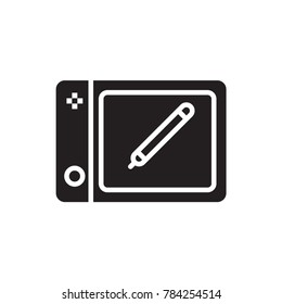 graphic tablet icon glyph