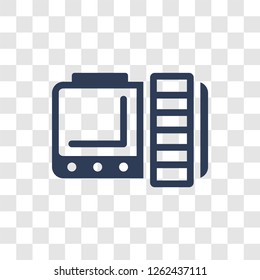 Graphic tablet icon. Trendy Graphic tablet logo concept on transparent background from Electronic Devices collection
