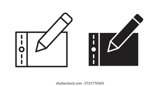 Grafik-Tablet-Symbol für Ihr Website-Design, Logo, App, UI. EPS10