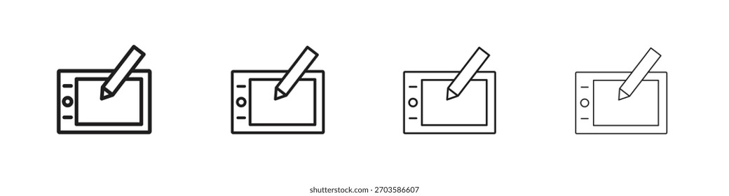 Iconos gráficos de la tableta Elementos del Vector del símbolo para el Web infográfico