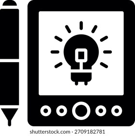 Tableta gráfica Nuevo Vector de diseño de iconos creativos