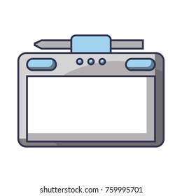 graphic tablet with pen digital work equipment gadget digital