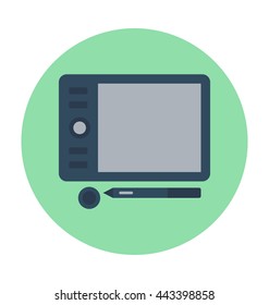 Graphic Tablet Vector Icon