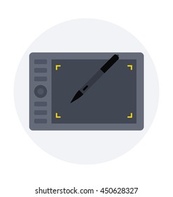 Graphic Tablet Vector Icon