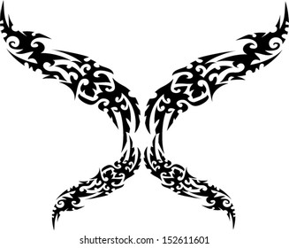 Graphic for tattoo and design work.