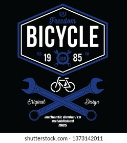 graphic tee bicycle
