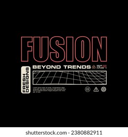 Graphic tee  future urban streetwear concept vector design templates