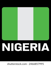 Graphic Tees for Women Patriotic Shirts for Women Men Country Nigeria